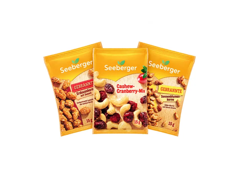 Seeberger Nuss-Mix (sortenrein) – Natürlichkeit, Genuss und Sorgsamkeit in höchster Qualität