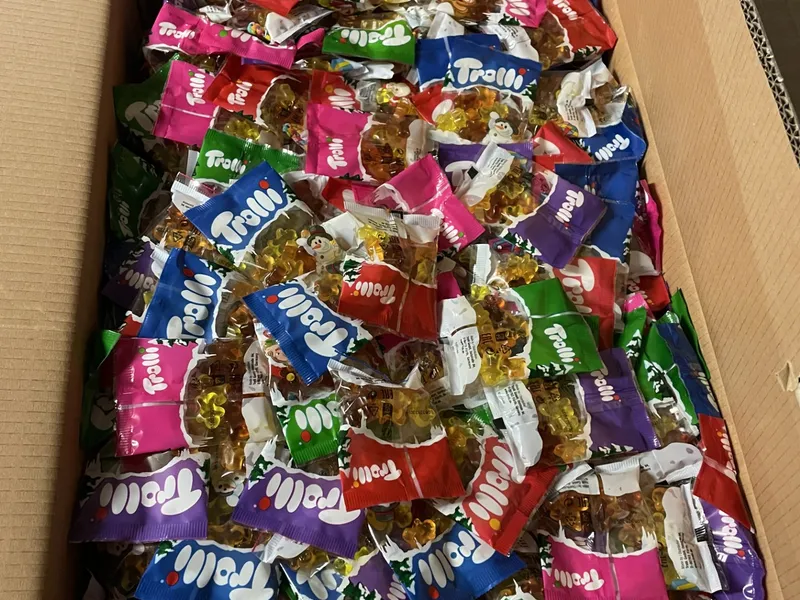 Trolli Fruchtgummi-Mix – Verpackungseinheit 9 kg-Karton